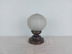 Feher art deco mennyezeti lampa, regi lampa