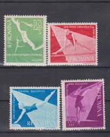 Románia 1957 ** bélyegsor - Női torna európabajnokság