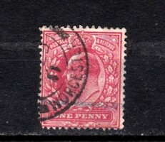 1902 Anglia VII. Edward király 1 pence Régi Bélyeg