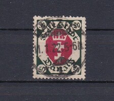 Danzig 50 p Régi Bélyeg 1922