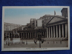 Képeslap: Napoli .Basilica S. Francesco di Paola