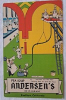 USA reklám képeslap – Andersen's Pea Soup Restaurant – Buellton, California