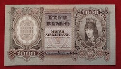 1.000 pengő 1943 UNC.