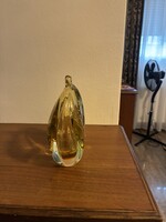 Retro kézzel formázott buborékos művészi díszüveg – 1,2 kg