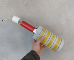 Retro sarga mennezeti lampa, konyhai lampa, uveg