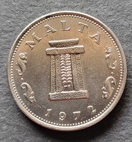 Málta 5 cent 1972 (ZU54)