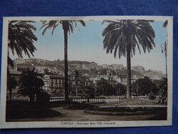 Képeslap: Napoli .Panorama dalla Villa Comunale