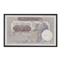 Jugoszlávia,100 dinara 1941 aUNC+