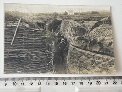 -AX756- K.u.K. 62. gyalogezred lövészárok fotólap fotó tábori posta Volhínia Zenta 1916 Monarchia