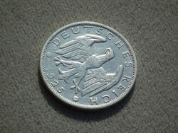Németország, weimari ezüst 1 Márka (1 Reichsmark), 1925 E