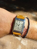 !Doxa Art Deco Tank kézihúzós karóra!