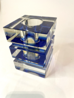 Amlong design kristály irodai tolltartó váza 1990