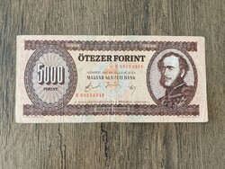 5000 Forint 1990 H F+