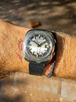 !Favre-Leuba Sea Bird Alarm manual-wind wristwatch!