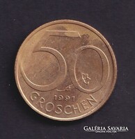Ausztria 50 groschen 1991