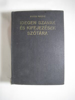 Bakos Ferenc Idegen szavak és kifejezések szótára