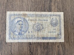 Románia 5 Lei 1952 VG-