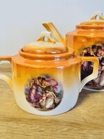 Zsonay porcelánok hàrom  grácia mitológiai jelenettel ( hiányos )