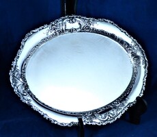 Stunning Antique Silver Tray from Hanau, ca. 1890!!!