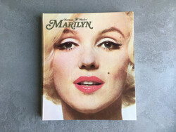 Könyv, életrajz, Marilyn Monroe-ról. Sok híres és ismeretlen fotókkal illusztrálva.