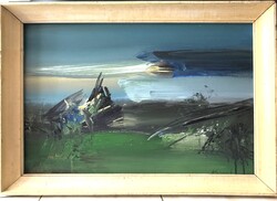 Kokas Ignác Morning Calm .Painting