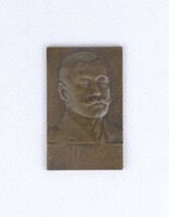 2B159 Juhász Gyula : Schönherr Gyula bronz relief