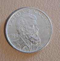 Kuba 40 Centavo, 1962 - Camilo Cienfuegos Gornaran - Emlékérme