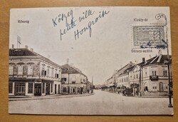 Kőszeg, Király-út, Strucz-szálloda, ca. 1910. Vas vármegye