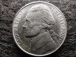 USA Jefferson nikkel 5 Cent 2000 D