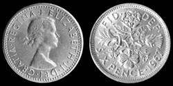 E 1169 Egyesült Királyság (Anglia) 6 pence 1967