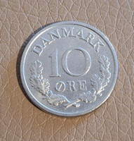 Dánia 10 öre, 1970