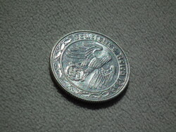 Németország, horogkeresztes birodalmi nikkel 50 Pfennig (Reichspfennig), 1939 B