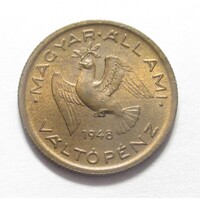Magyarország,10 fillér 1948 aUNC+ réz