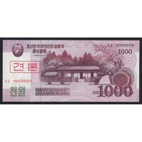 Észak-Korea,1000 won 2008 - SPECIMEN UNC