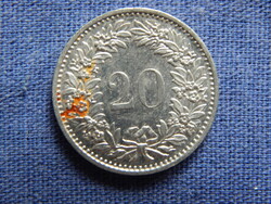 Svájc 20 Rappen 1981