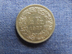 Svájc 1/2 Franc 1977
