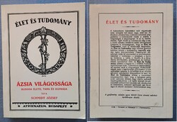 Schmidt József: Ázsia világossága - Buddha élete, tana és egyháza