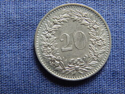 Svájc 20 Rappen 1977