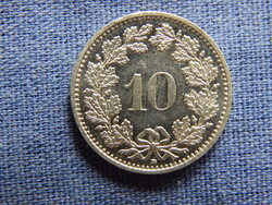 Svájc 10 Rappen 1996 B