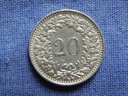 Svájc 20 Rappen 1959 B