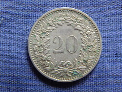 Svájc 20 Rappen 1980