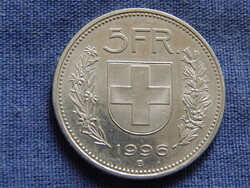 Svájc 5 Franc 1996 B