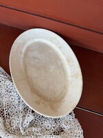 Gyönyörű érett Gránit 25.5*37.5 cm  kínáló asztalközép húsos pecsenyés nosztalgia darab