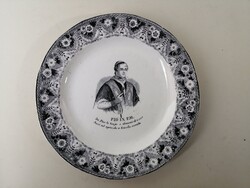 Pope Pius IX - English Decorative Plate Around 1850