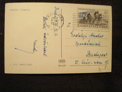 1957. kerékpár sport Jaroslav Smíd /Smido/ képeslapja Erdélyi Sándornak autográf