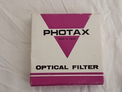 Optikai szűrő Photax 58 mm OR vintage