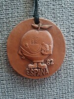 1982 Spanish Football World Cup Plaque