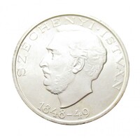 Magyarország,10 forint 1948 - Széchenyi EF+ ezüst 20g500
