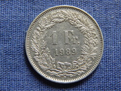 Svájc 1 Franc 1989 B