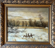 Udvarnoki András - Hunting Scene